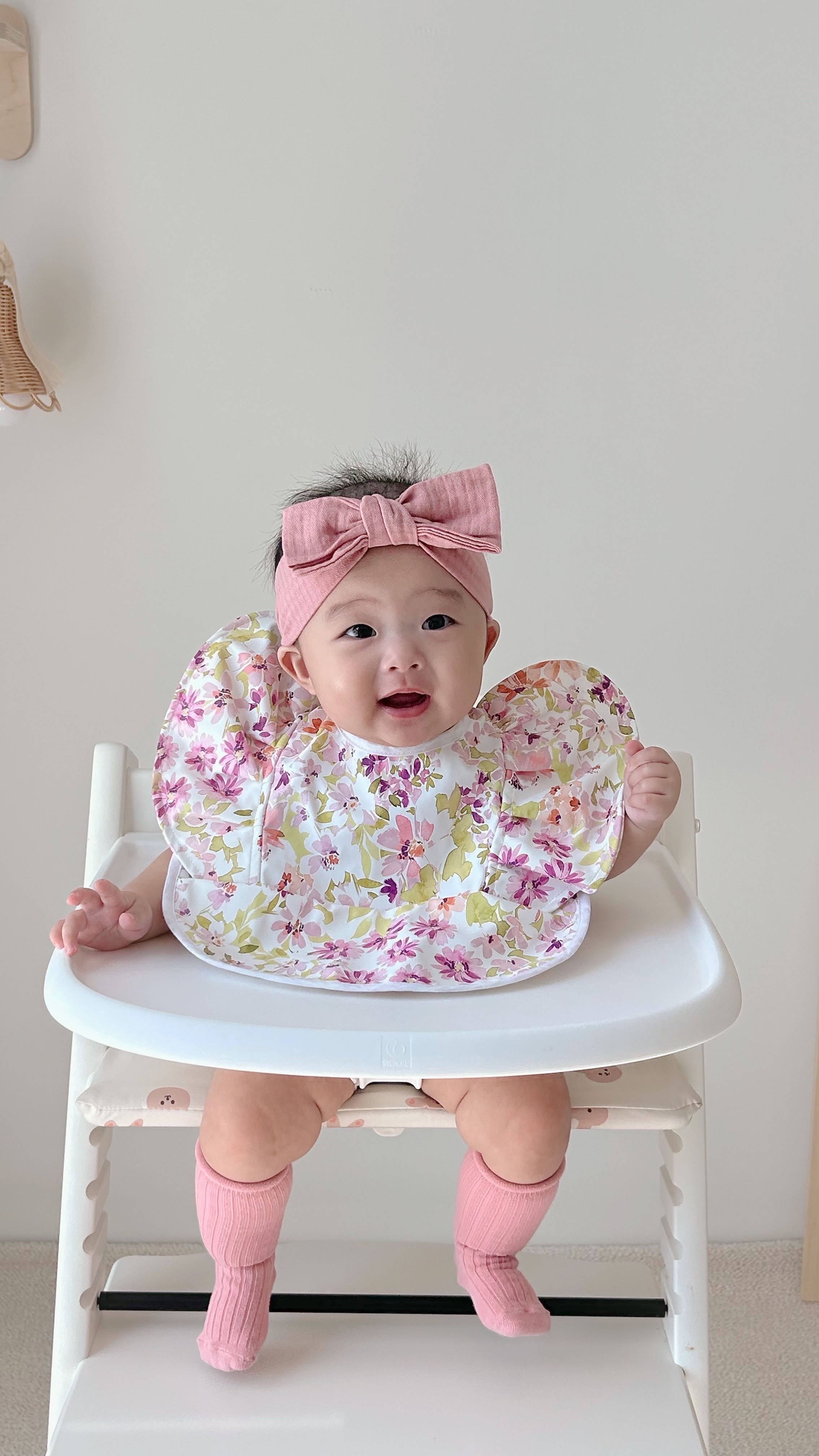 아기 턱받이 이유식 턱받이 방수 턱받이 침받이 신생아 유아 베이비 빕 프릴