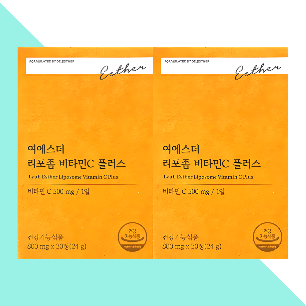 에스더포뮬러 리포좀 비타민씨 비타민C Plus 30정X2개 - 상품 이미지