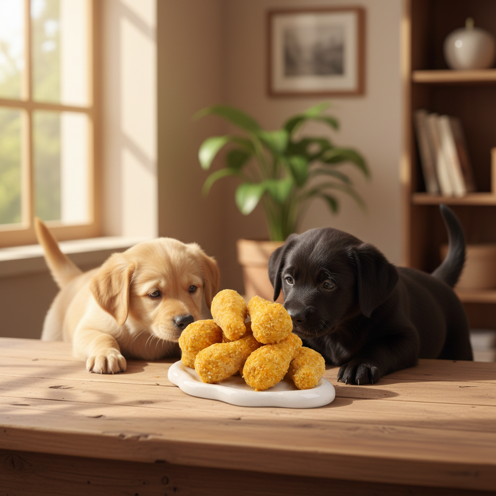 (대용량)강아지 치킨(10pcs 중량400g) 독특 강아지 수제간식 멍치킨