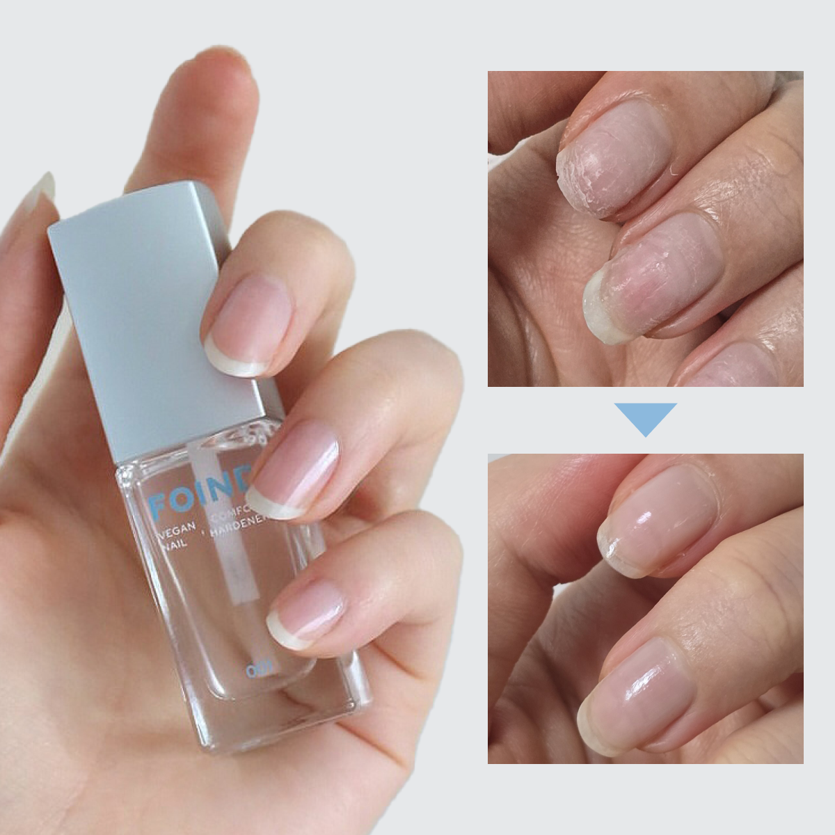 포인드 비건 손톱영양제 갈라짐 얇은손톱 강화제 리포좀 특허기술 네일케어 10ml, 1개 제품 이미지