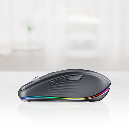 그코협력사 그코 블루투스 마우스 무선마우스 / 충전식 블랙 지클릭커 레이저코리아 르캄프2