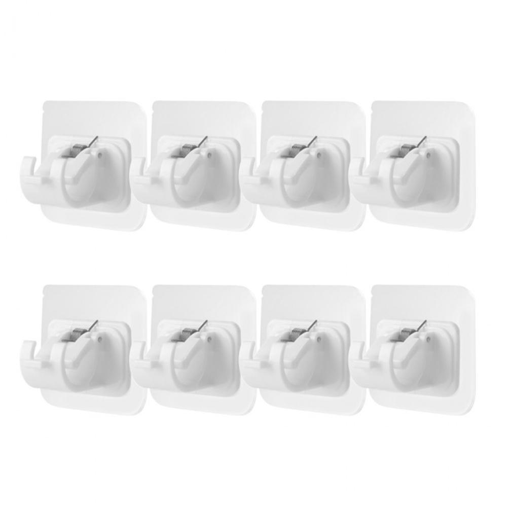 커튼봉 브라켓 1P 안뚫어고리 못없이 무타공걸이 레일