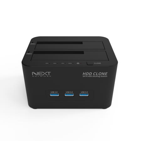 NEXT-963DCU3H USB3.0 2베이 도킹스테이션 1:1CLONE기능지원