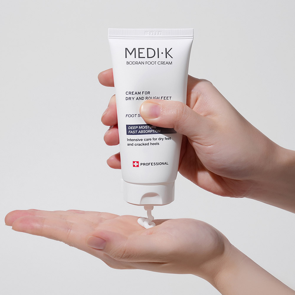 약국입점 메디케이 보드란 풋크림 대용량 80ml 우레아10% 고보습 발각질연화제 발각질크림 발크림 발각질제거 이미지 2