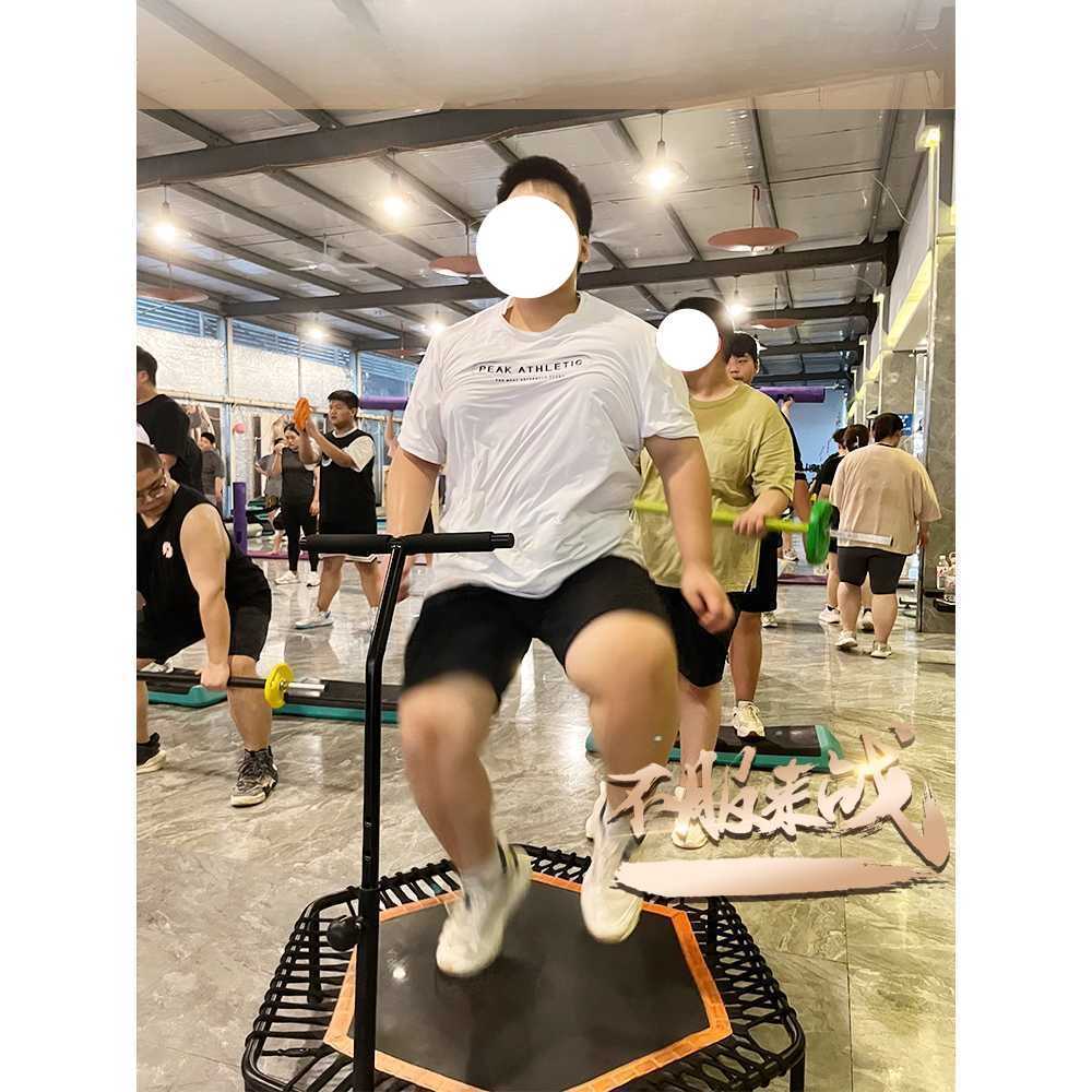점핑 다이어트 트램펄린 가정용 운동기구 전신 유산소 그린- 40인치 원형 - 상세 이미지 3