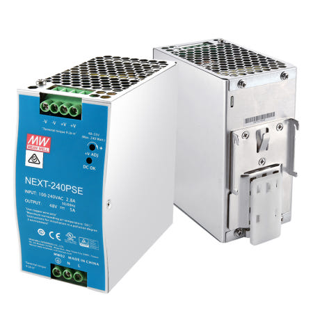 NEXT-240PSE 산업용 DIN-RAIL타입 전원공급장치 240W