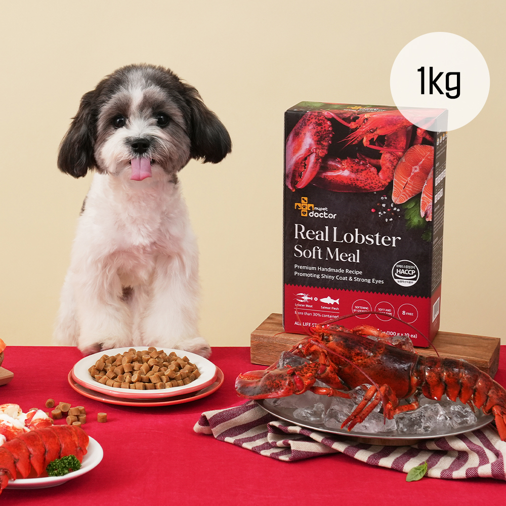 프리미엄 소프트 밀 수제사료 랍스터, 1kg, 1개 - 상품 이미지