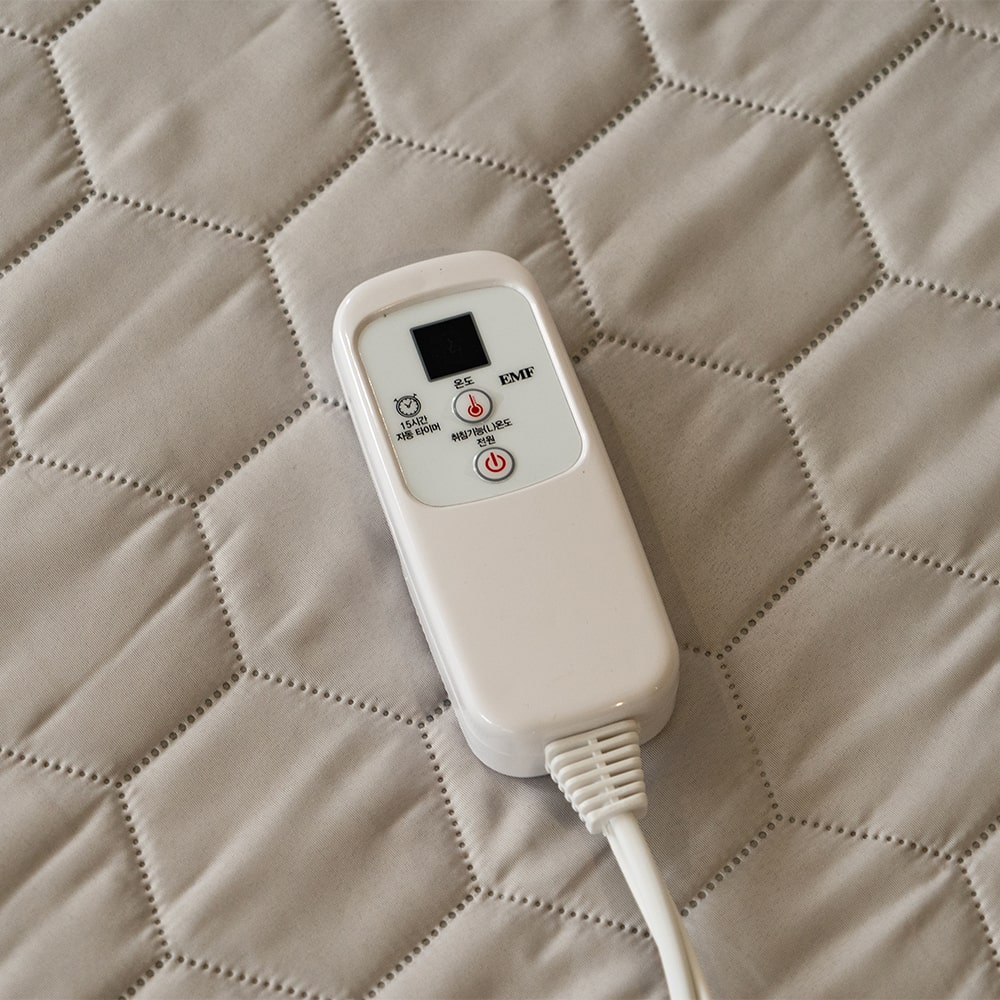 오슬론 카본 탄소매트 EMF 전기요 전기매트 전기장판 온열매트 캠핑 워셔블 1인용 싱글