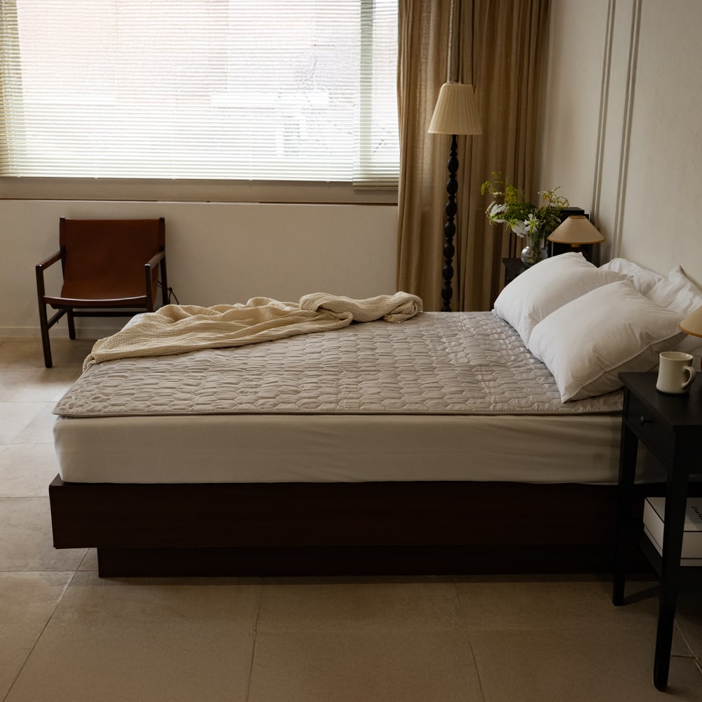 오슬론 카본 탄소매트 EMF 전기요 전기매트 전기장판 온열매트 캠핑 워셔블 1인용 싱글