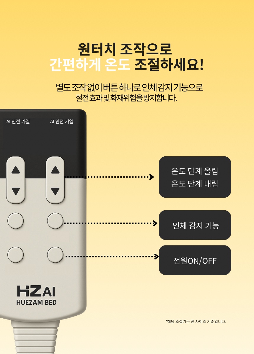 휴잠 휴잠슬립 2in1 투인원 카본 온열 단잠매트리스 슈퍼싱글 SS - 상세 이미지 4