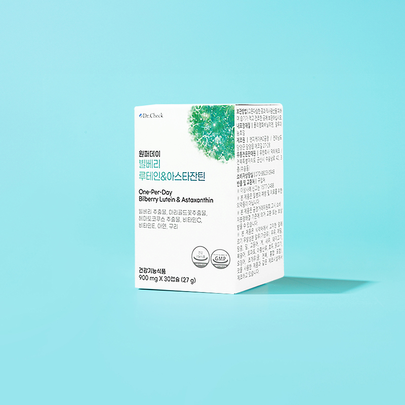 닥터체크 원퍼데이 빌베리 루테인 아스타잔틴 30캡슐, 4개 - 상세 이미지 4