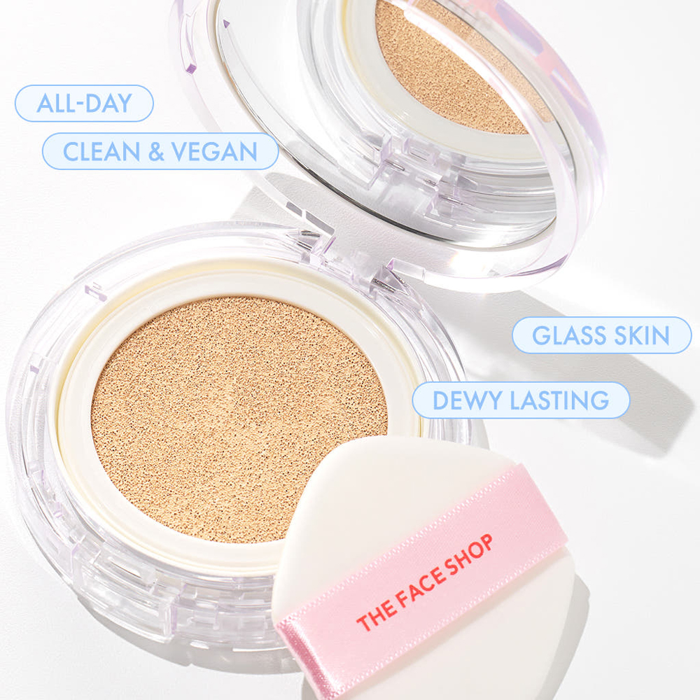 더페이스샵 듀이래스팅 쿠션 12g (SPF50+ PA+++) 이미지 8