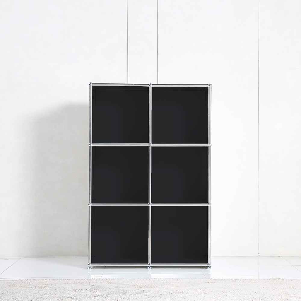 이가페 미드센츄리 모듈수납장 듀오 2x3 오픈책장