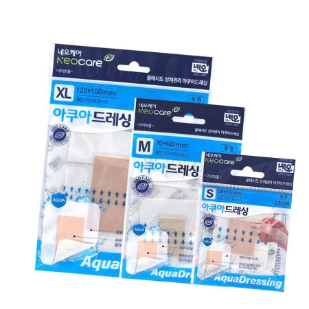 아쿠아반창고 네오케어 아쿠아 드레싱밴드 (S/M/XL) 방수밴드