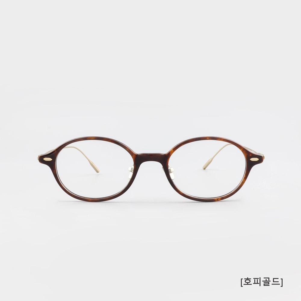 무사경 402 긱시크 오벌형 안경 블루라이트 차단 렌즈 얇은 뿔테 여자 안경 이미지 7