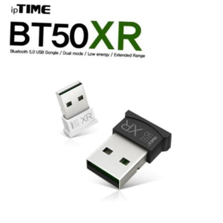 부품 ipTIME(아이피타임) 블루투스 5.0 USB 동글(블랙) BT50XR