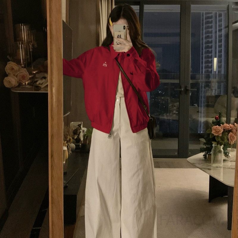 겨울 캐주얼 자켓 슬림 핏 스타일링 퀼팅 누빔 디자인 따뜻한 착용감 레트로 감성 트렌디한 오버핏 - 상세 이미지 2
