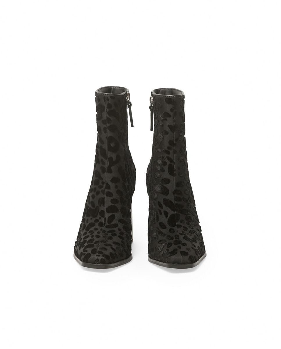 스페라 애니멀 프린트 청키힐 앵클부츠 58760004638 NEGROS - 상세 이미지 3