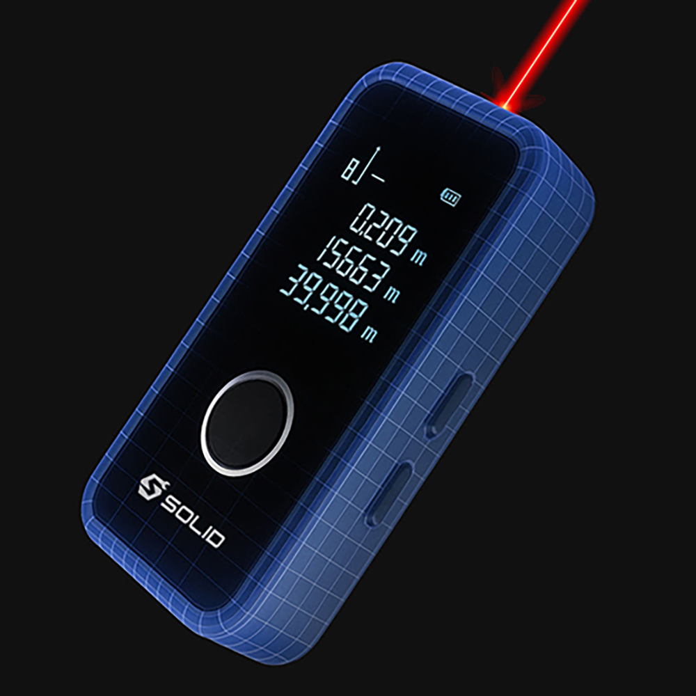 솔리드 충전 레이저 거리측정기 초미니 디지털 줄자 레이져 S-CM40