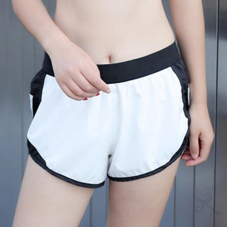 캔캔토토 스페리 트레이닝 핫팬츠 화이트 S 체육복바지 여자헬스복 여성헬스복 트레이닝숏팬츠