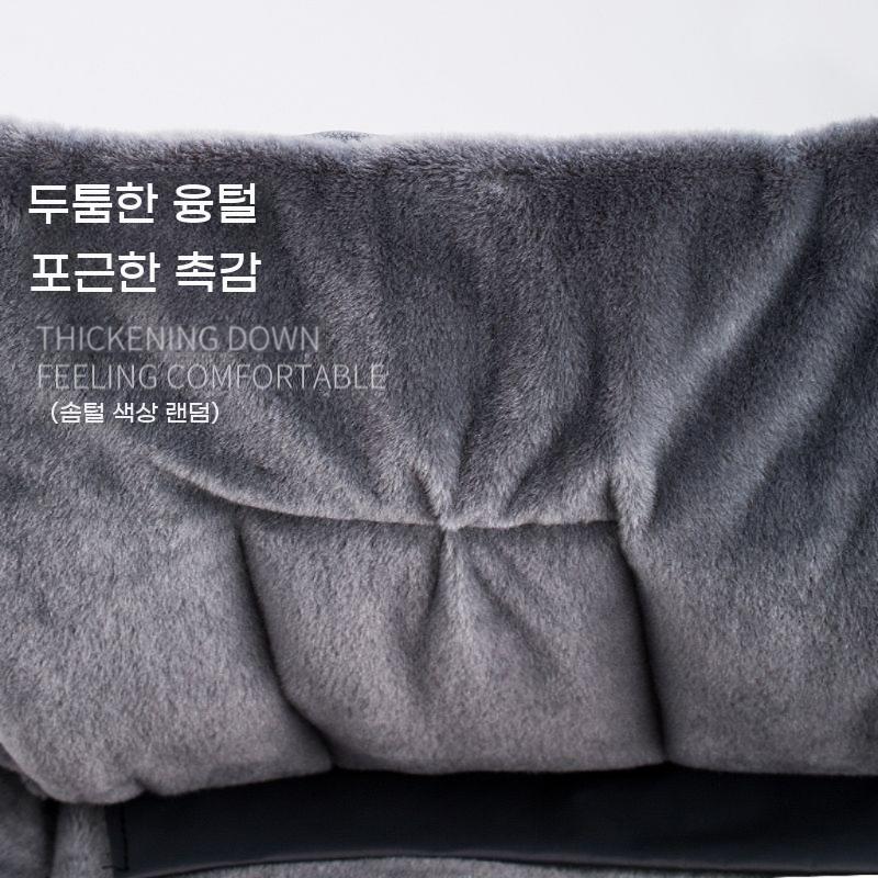 오토바이 무릎 커버 바이크 다리 덮개 방풍 스쿠터 방한용품 겨울 담요 방수 - 상세 이미지 4