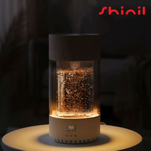 26년형 신일 가열식 가습기 대용량 세척편한 물멍 신생아 아기 스팀 살균 3.5L