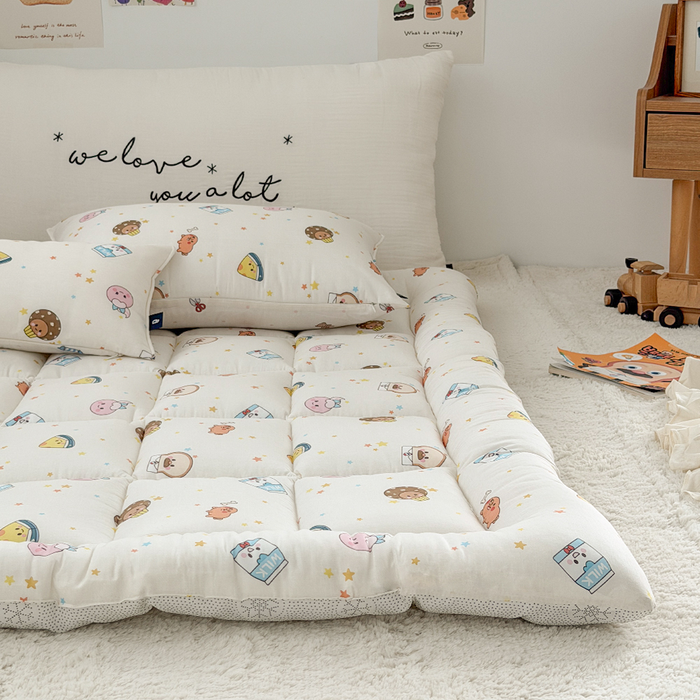 브레드이발소 텐셀 모달 100%  키즈 어린이 두꺼운 유아 아기 토퍼