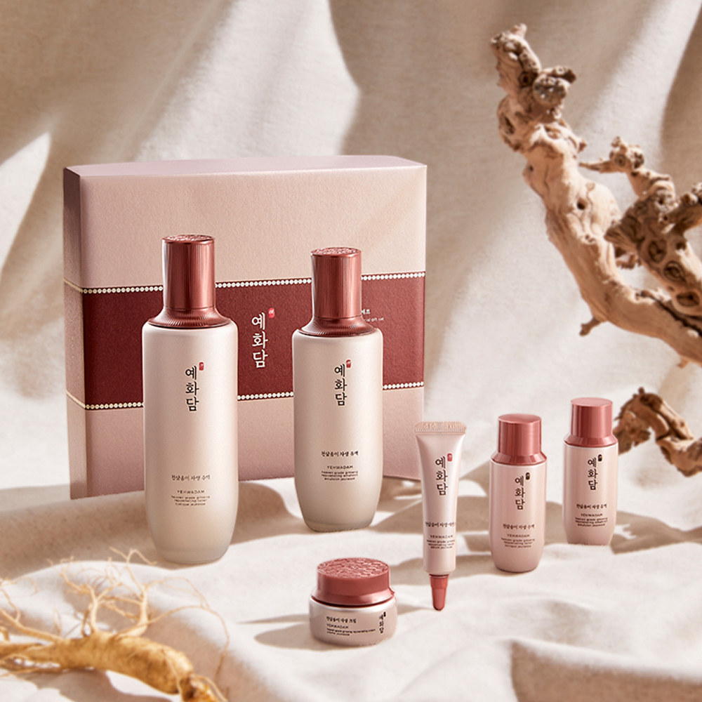 더페이스샵 예화담 천삼송이 2종 세트 (수액 155mL + 유액 140mL) 이미지 2