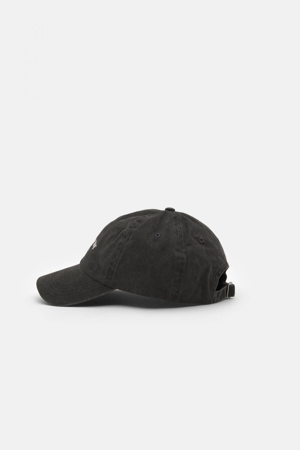 풀앤베어 베이직 코튼 블랙 자수 캡모자 7930/323 BLACK - 상세 이미지 4