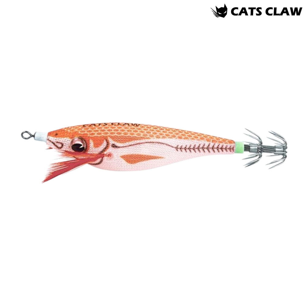 캣츠크로우 쿠잉에기 쭈꾸미 갑오징어에기 06 오렌지, 7.3cm - 상품 이미지