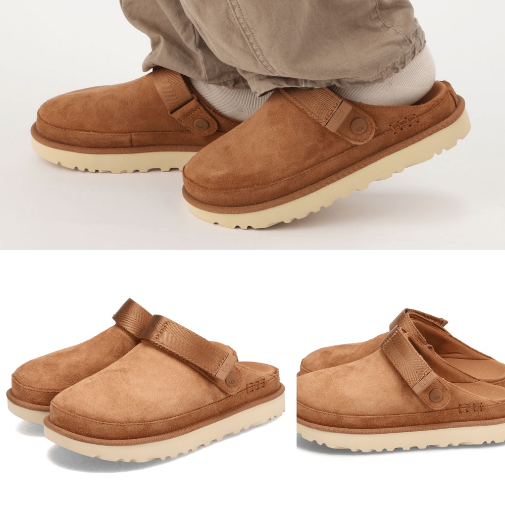 어그 UGG 골든스타 클로그 1138252 여성 샌들 모카신 클로그샌들 쿠션 경량화 - 상품 이미지