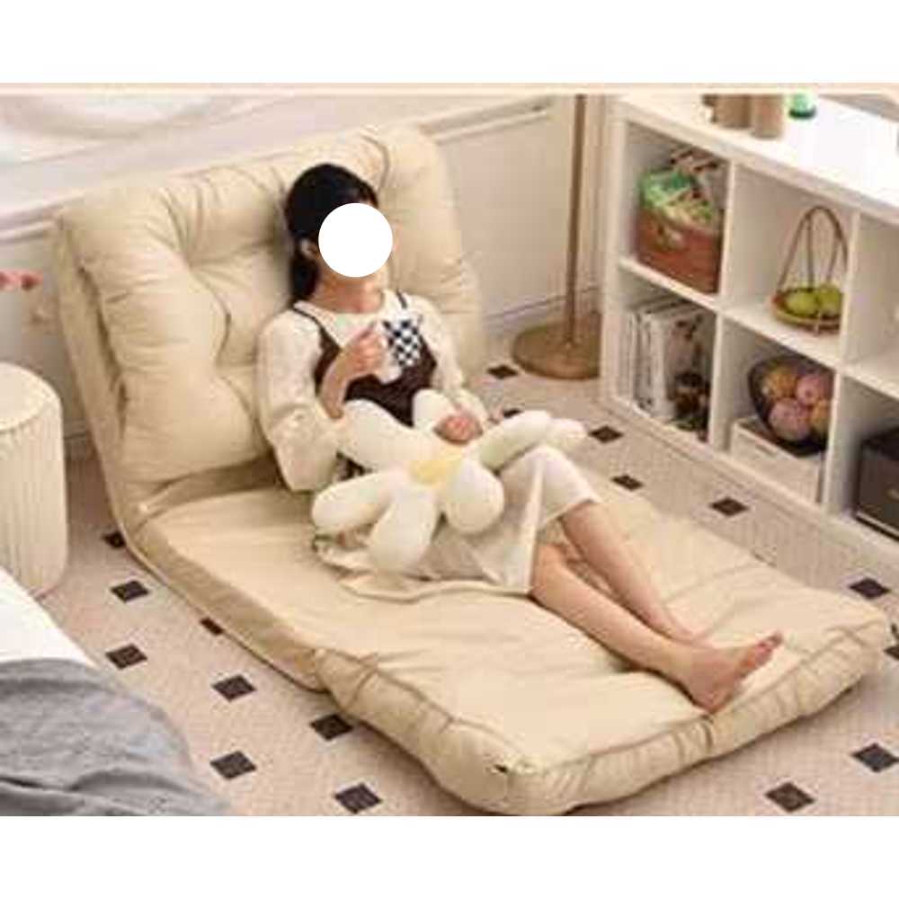 좌식 소파 거실용 편안한 등받이 쿠션 좌식 쇼파 베이지 120cm - 상세 이미지 2