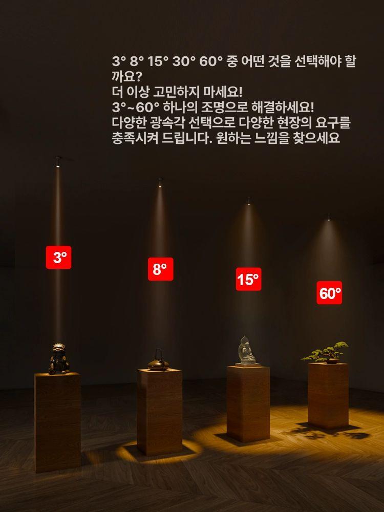 화분액자조명 LED 토끼 원형 인테리어 입체 집들이 커피 50cm 화이트 소형 3W 3000K - 상세 이미지 3