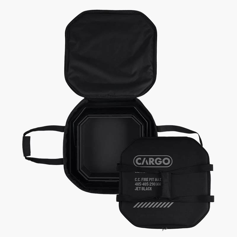 카고컨테이너 파이어 핏 맥스 케이스 세트 원액션 이중연소 접이식 화로대