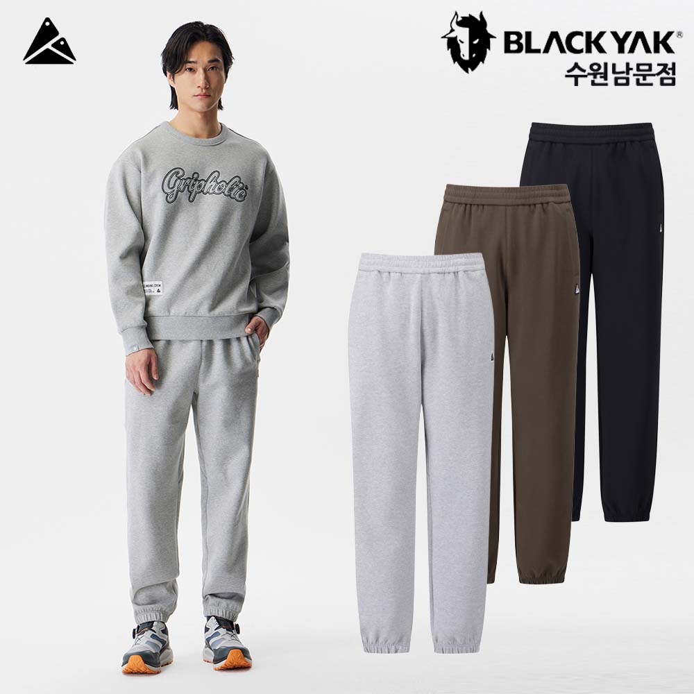 블랙야크 가을 남성 조거 츄리닝 등산 바지 일상 아웃도어 클라이밍 에센셜 트레이닝 조거팬츠 - 상품 이미지