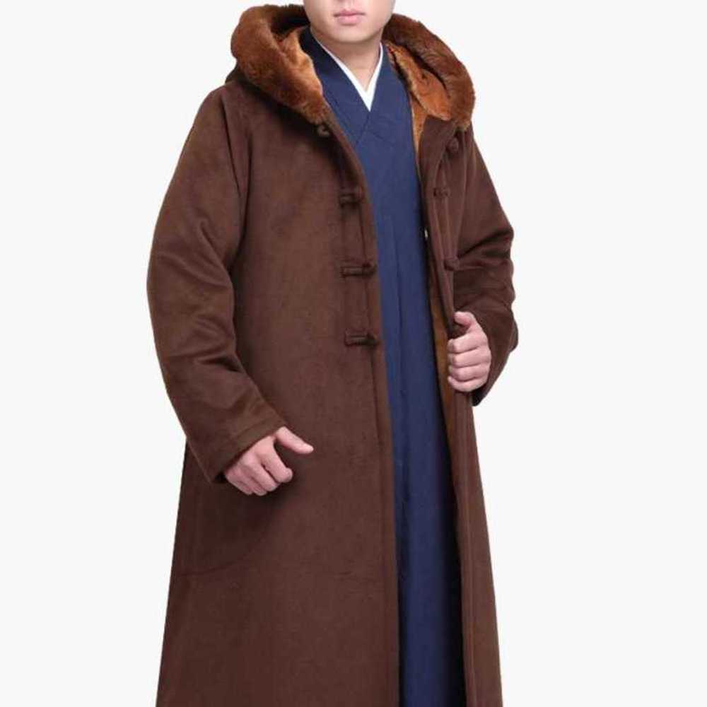 스님옷 절옷 겨울 코트 한복 외투 성인 남자 가사 면 - 상세 이미지 4