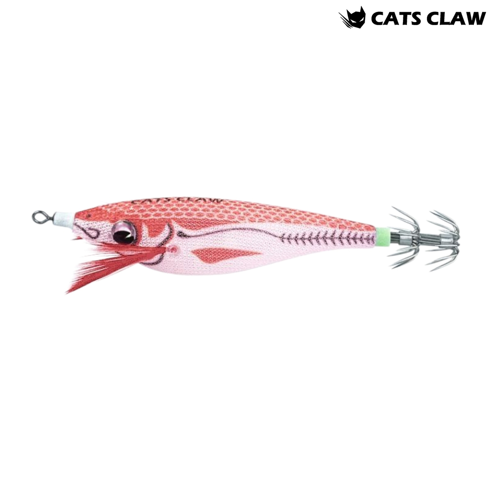 캣츠크로우 쿠잉에기 쭈꾸미 갑오징어에기 01 레드, 7.3cm - 상품 이미지