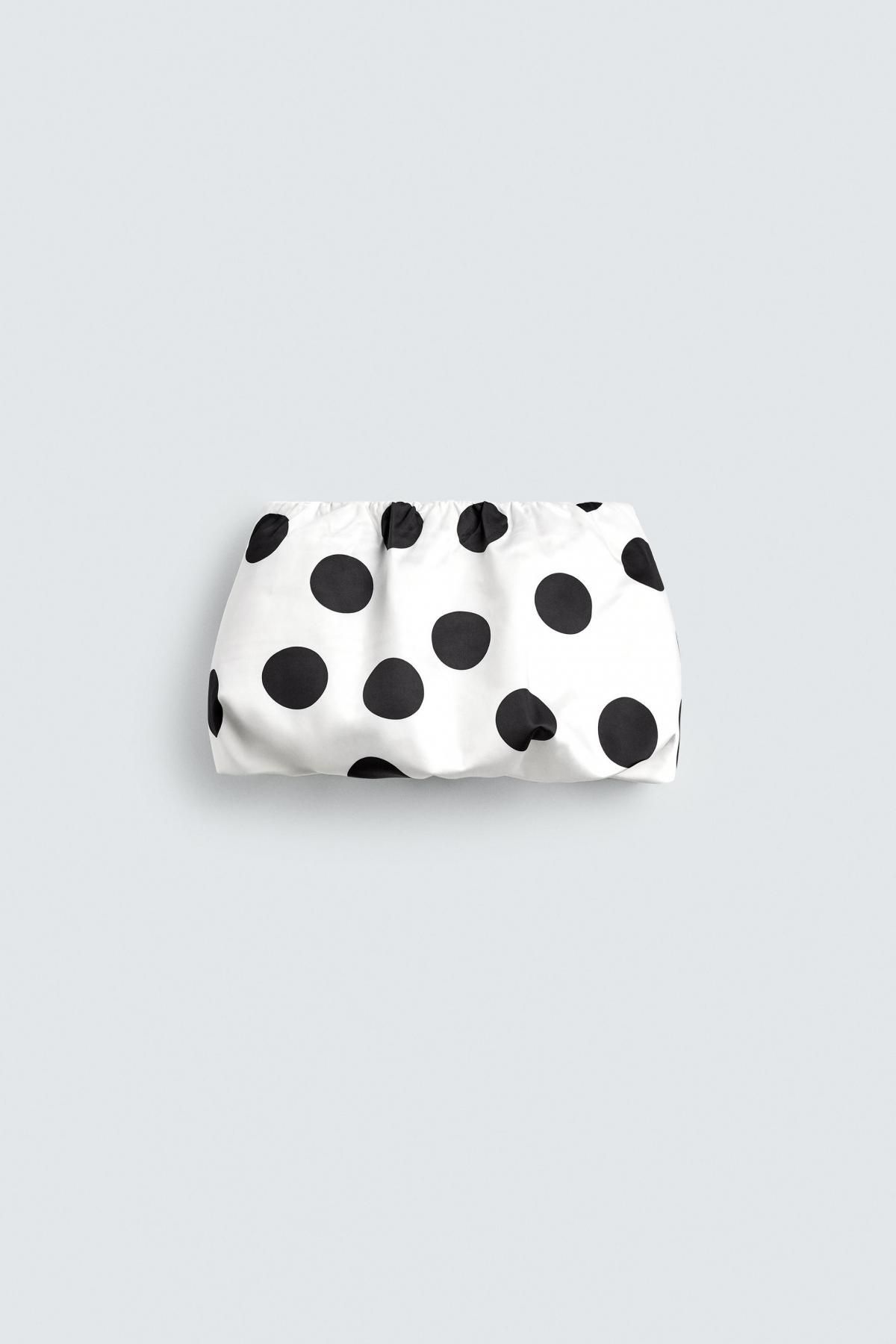 자라 도트 패턴 벌룬 미니 스커트 X 해리 램버트 디즈니 4391/527 WHITE - 상세 이미지 3
