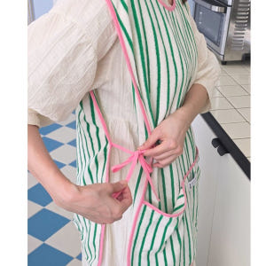 리프제이 테리 조끼형 앞치마 타올 루즈핏 어린이집선생님 꽃집 카페 솔직 후기 | 실제 배치 사진 포함 - 상품 이미지 1