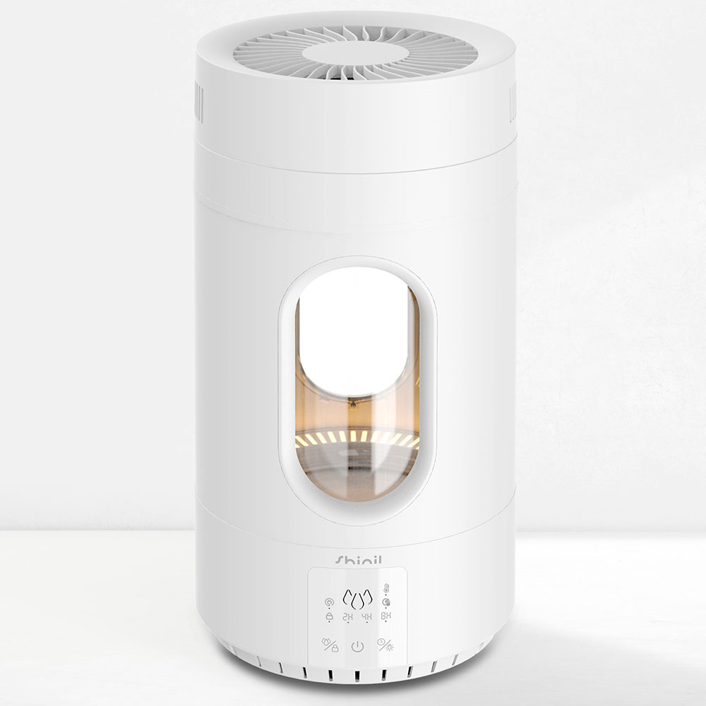 신일 가열식가습기 대용량 저소음 유리 물샘 화상방지 빠른 가열 가습기 SUH-SD60T 화이트