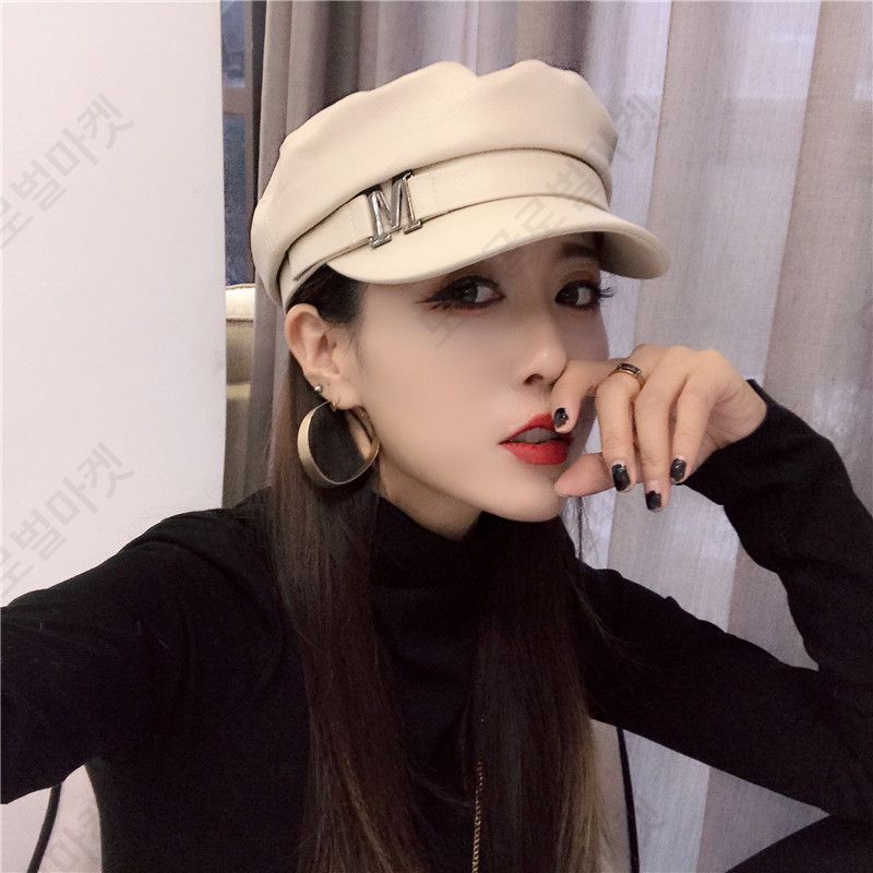 배래모 베레모 모자 빵모자 화가 겨울 연예인 얼굴작아보이는 - 상품 이미지