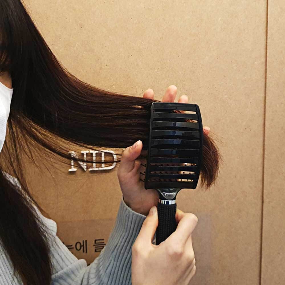 드라이 브러쉬 젖은머리 헤어 엉킨 머리빗 남자 - 상품 이미지