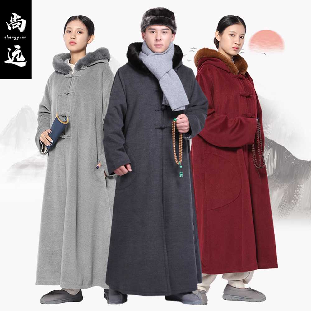 스님옷 절옷 겨울 코트 한복 외투 성인 남자 가사 면 - 상세 이미지 2