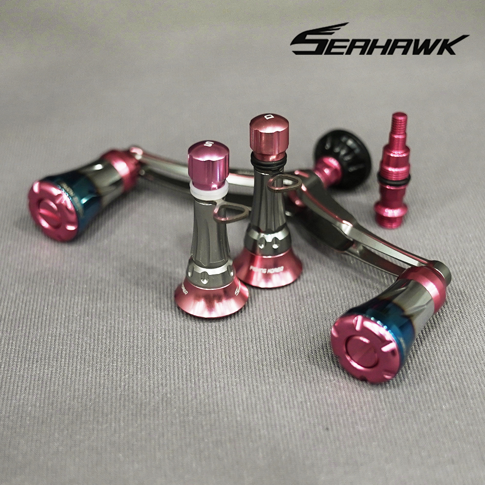 씨호크 SDAC 100 스피닝 더블핸들 스피닝릴 튜닝 릴스탠드 세트 B-01 블랙골드 이미지 6