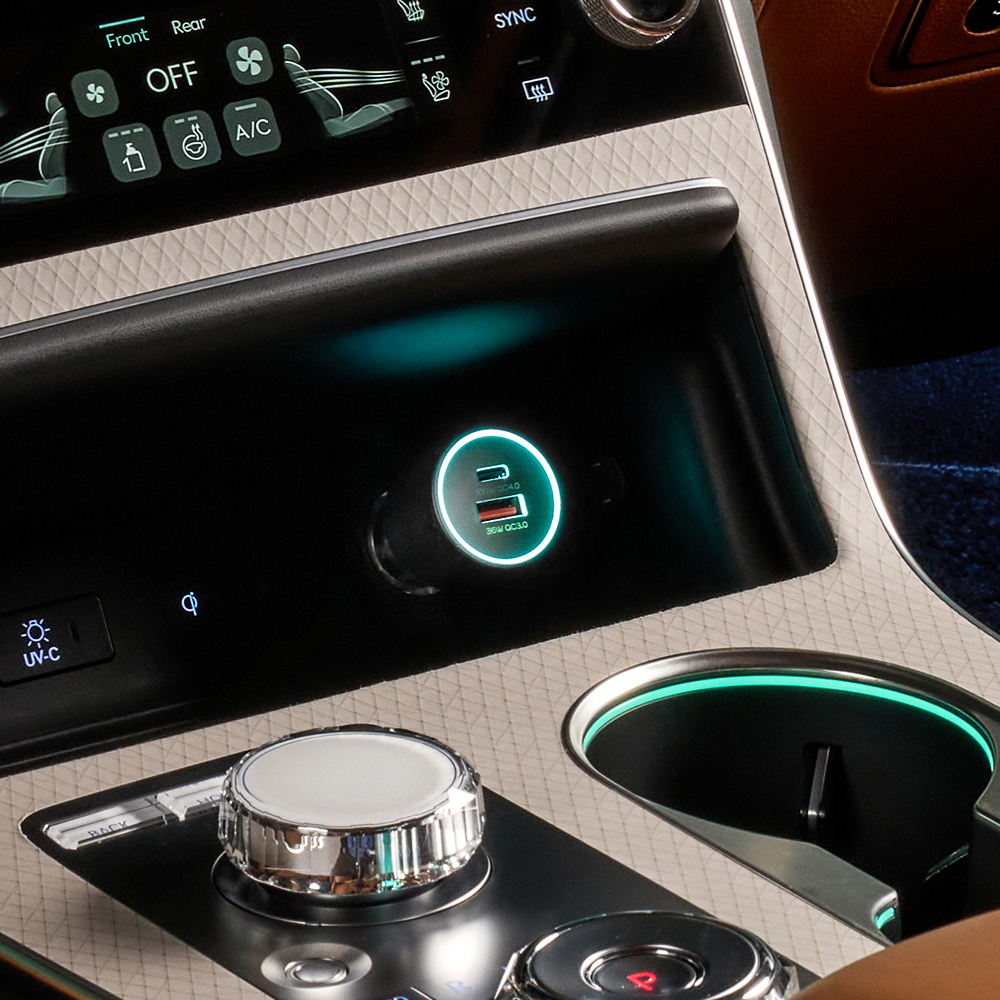 벤딕트 차량용 충전기 시거잭 136W 초고속 핸드폰 노트북 컨버터 충전 더볼트 PRO