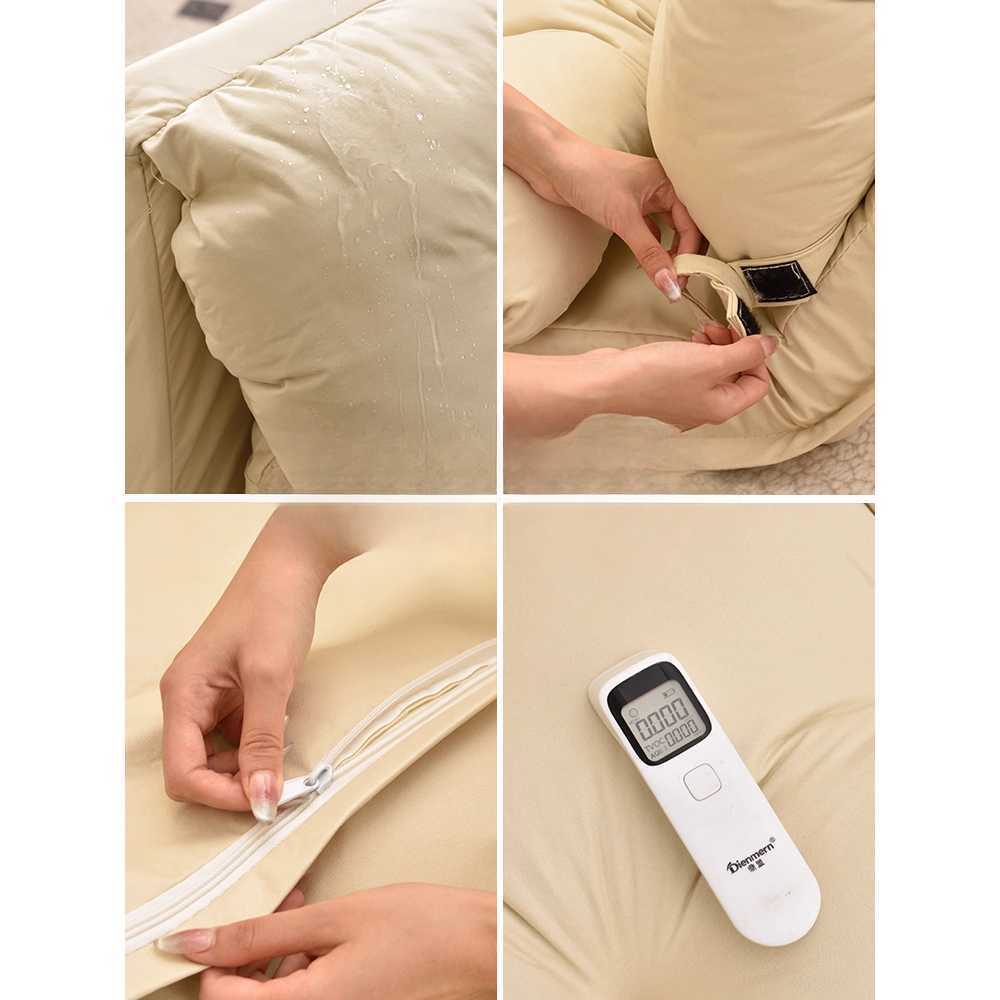 좌식 소파 거실용 편안한 등받이 쿠션 좌식 쇼파 베이지 120cm - 상세 이미지 4