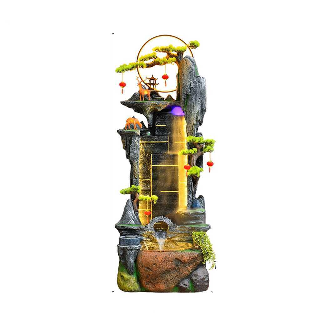 실내 대형 분수 폭포 장식 인테리어 물순환 조형장치 A형 65x42x136cm - 상세 이미지 2