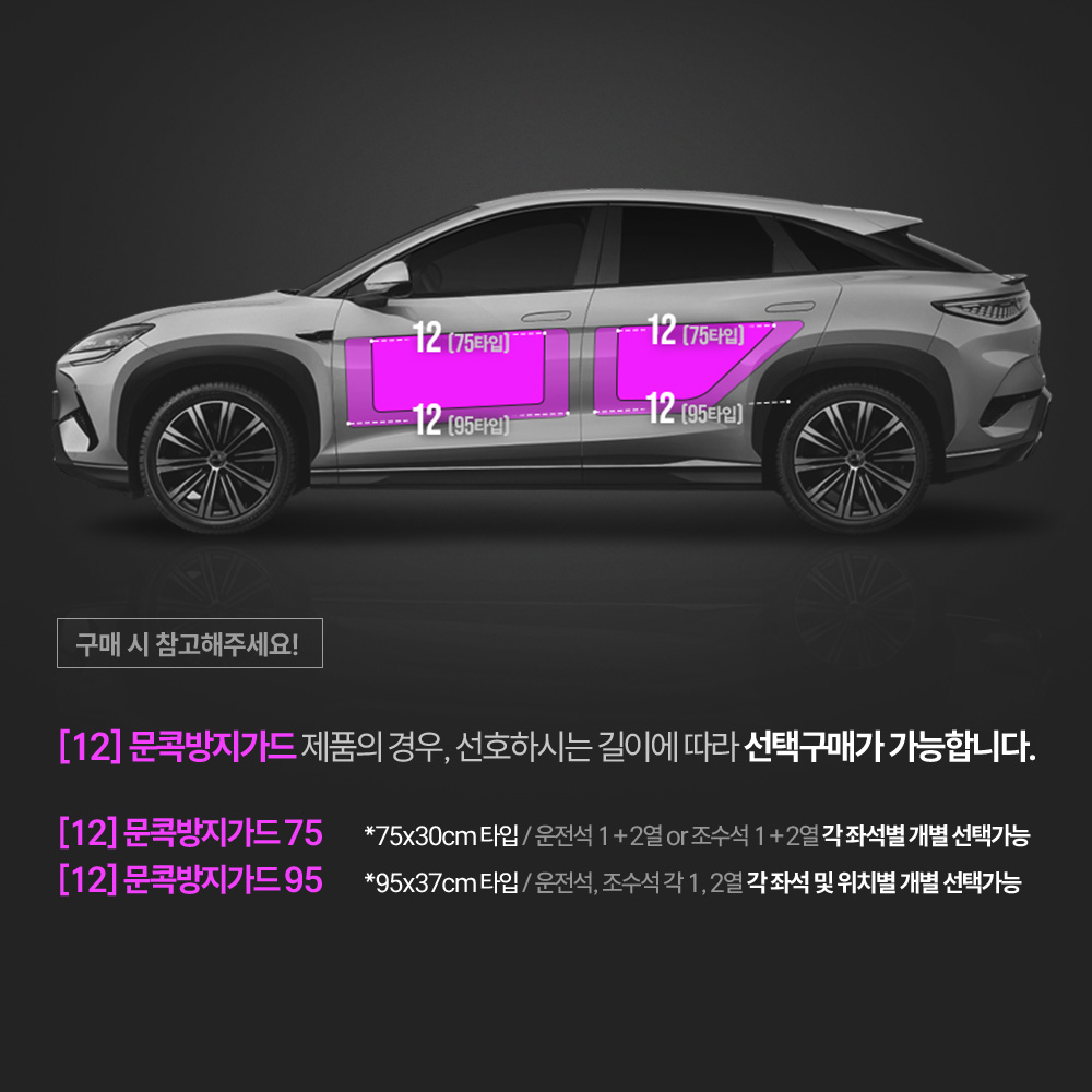 저스트쉴드 BYD 씨라이언7 PPF필름 헤드라이트 전방센서 부분구매 - 상세 이미지 4