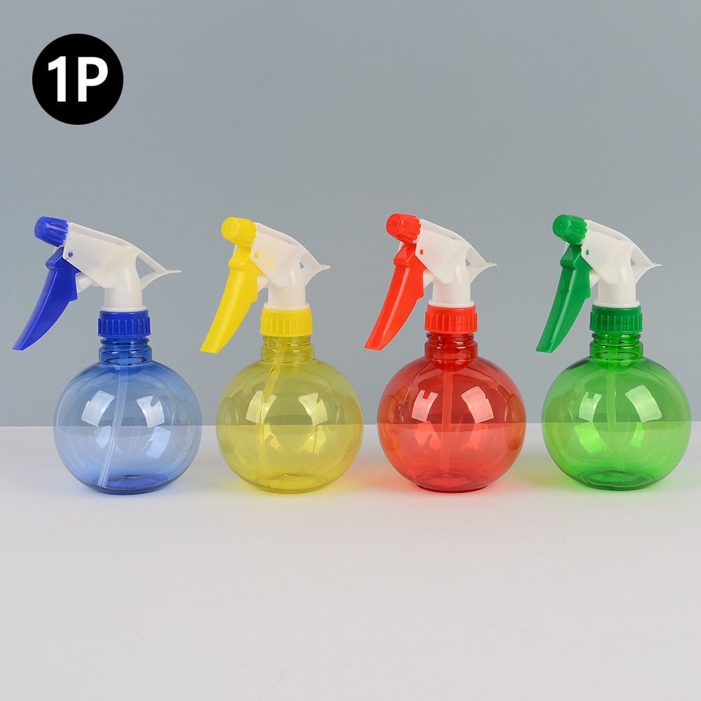 300ml 투명 컬러 분무기 물뿌리개 스프레이 투명분무 - 상품 이미지