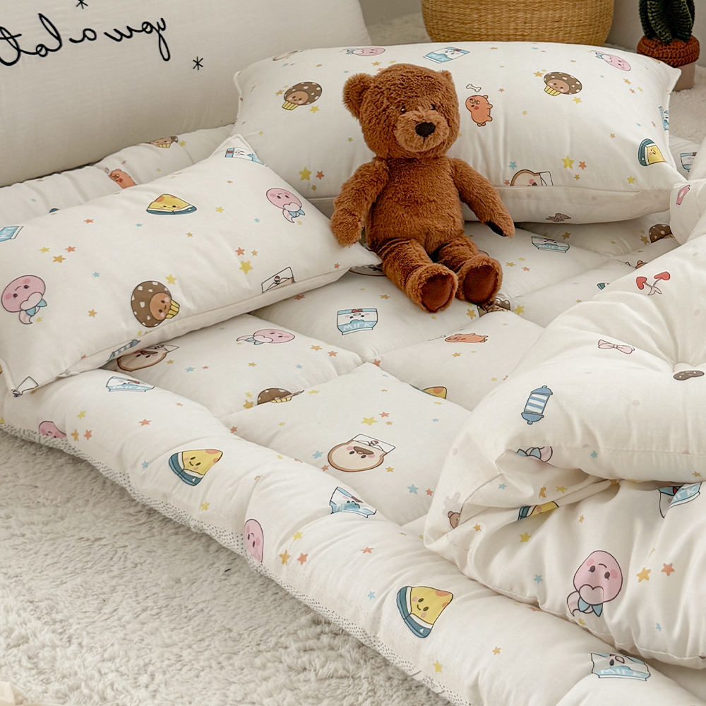 브레드이발소 텐셀 모달 100%  키즈 어린이 두꺼운 유아 아기 토퍼